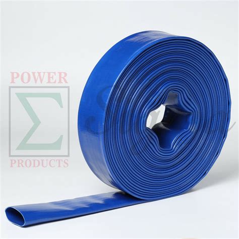 4″ Inch X 50′ Feet Garden PVC Lay Flat Discharge Water Pump Hose – Generator Parts Wholesale