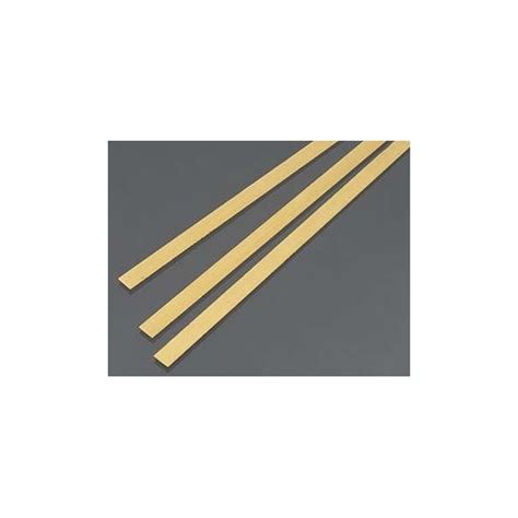 Brass Strip 5mm X 6mm 3 Pcs