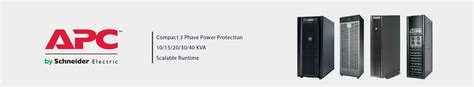 APC 3-Phase UPS Systems - UPS Solutions