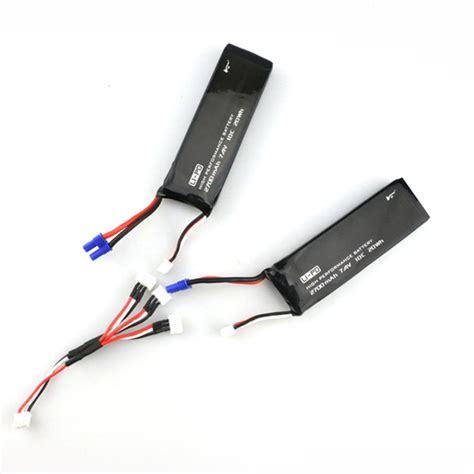 X V C Mah Battery To Charging Cable Set For Hubsan