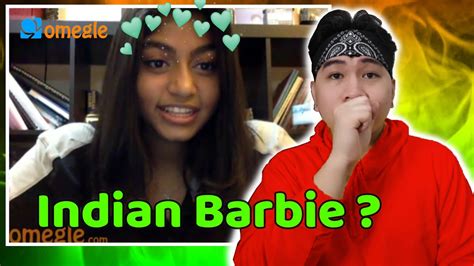 I Met The Cutest Indian Girl On Omegle Ometv Para Syang Si Barbie