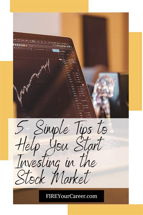 Tips To Help You Start Investing In The Stock Market In