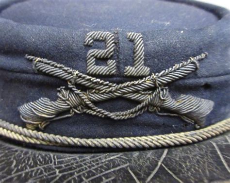 21st U S Infantry Officers Forage Cap ON HOLD J Mountain Antiques