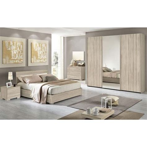 MDF Bedroom Set - 4 Pieces - Beige - FURVIVE