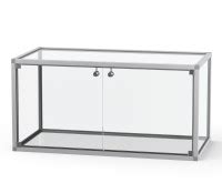 Abschlie Bare Glasvitrine Cm Perfekte Pr Sentation