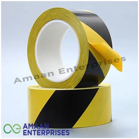 Yellow And Black 2 Inch Floor Marking Tape Zebra Black Yellow