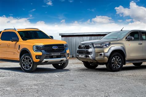 Ford Ranger Vs Toyota Hilux All Things Motoring