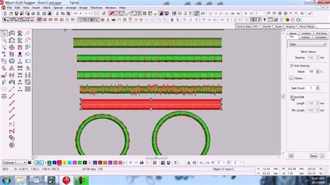 How To Use Input C And More Other Tools In Wilcom Software In English