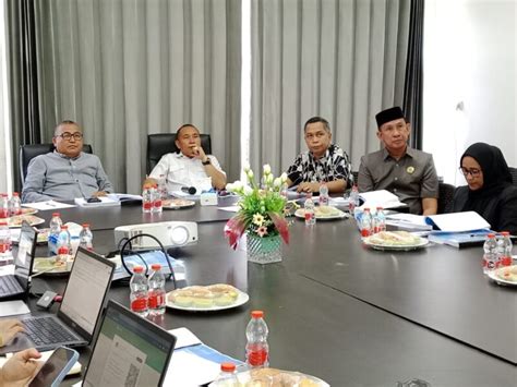 Dprd Bersama Pemda Konawe Bahas Rancangan Awal Rpjpd