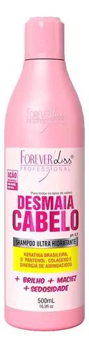 Shampoo Forever Liss Desmaia Cabelo Ultra Hidratante 500ml