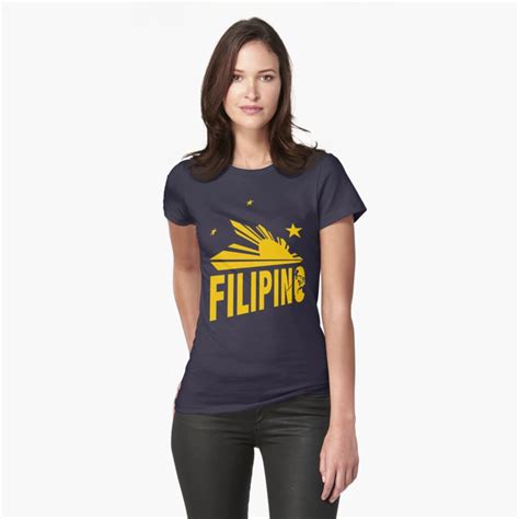 Proud Pinoy Filipino Shirt And Prints T Shirt By Busyokoy Redbubble