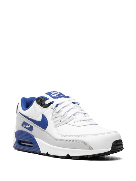 Nike Air Max 90 Whitegame Royal Sneakers White Farfetch Ao