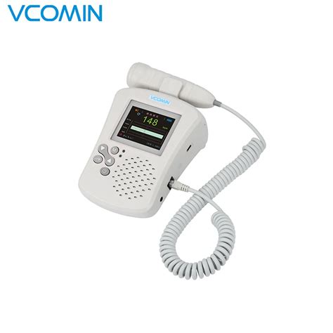 Vcomin Fetal Doppler hand hold Pocket portable sound Baby heart pregnancy Ultrasound fetal ...