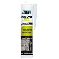 Geb Mastic Sanitaire Silicone Pour Mail Translucide Ml