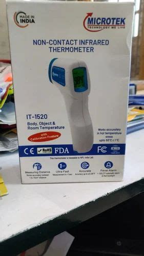 For Non Contact Medical Microtek Non Contact Infrared Thermometer At Rs