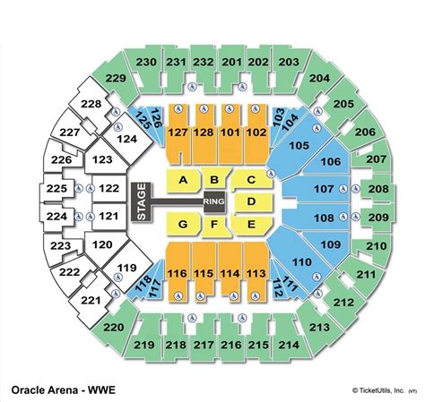 Oracle Arena Seating Chart Concert View | Brokeasshome.com