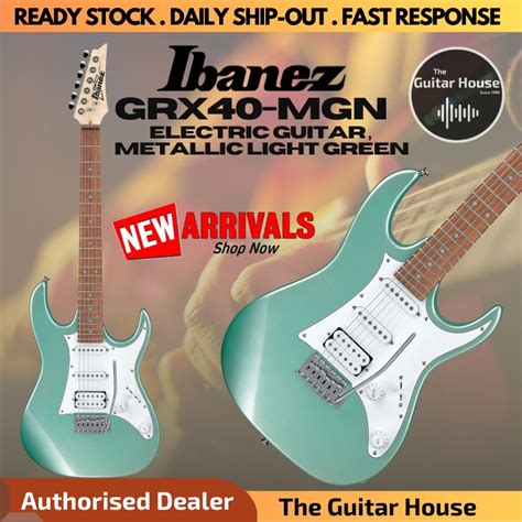 Ibanez Gio Grx Electric Guitar Metallic Light Green Grx Mgn