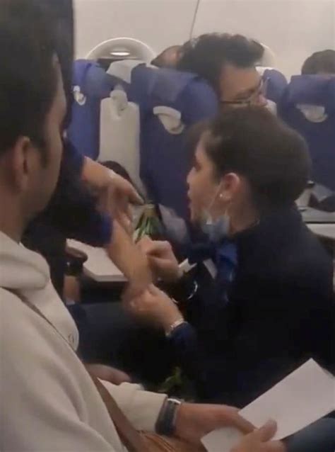 Airline Worker S Furious Mid Air Rant As She Yells At Passenger I M