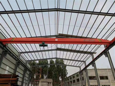 Ton Ton Single Girder Bridge Crane Overhead Crane China Single