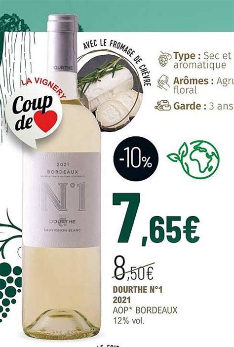 Promo Dourthe N Aop Bordeaux Vol Chez La Vignery