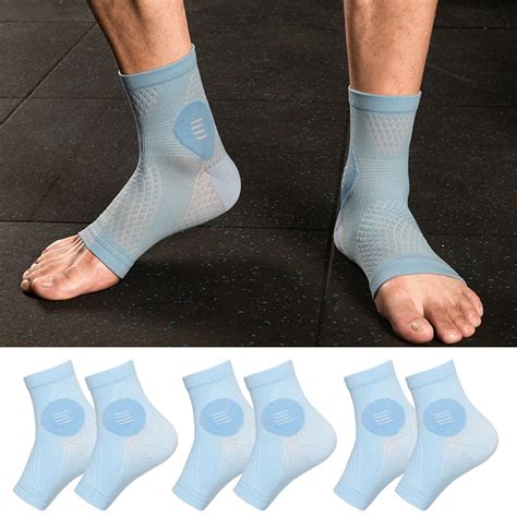 3pairs Neuropathy Socks Peripheral Neuritis Compression Toeless Foot Sleeves For Nerve Damage