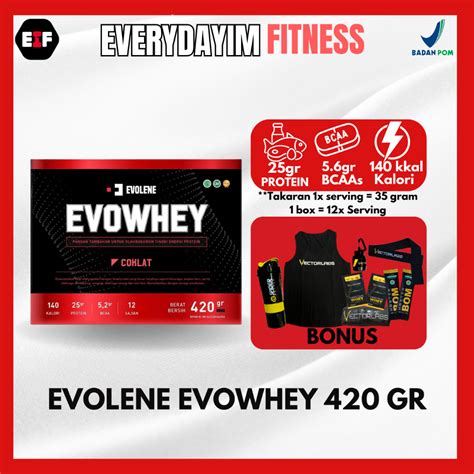 Jual Evolene Evowhey Gram Sachet Susu Protein Whey