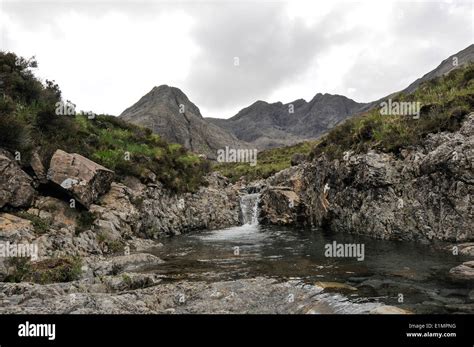 Fairy pools on the Isle of Skye Stock Photo - Alamy