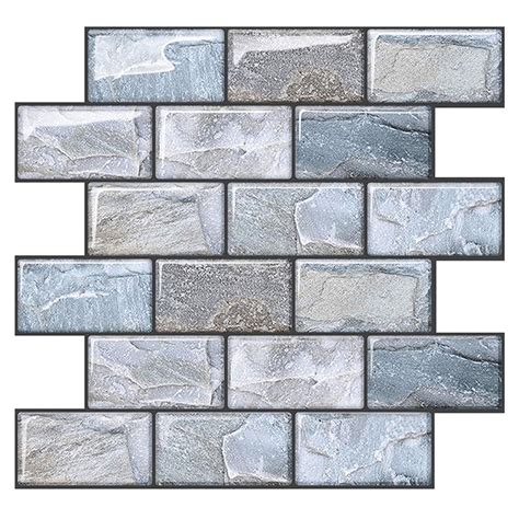 Vancore Wall Tiles Peel And Stick Backsplash D Wall Stickers Pack