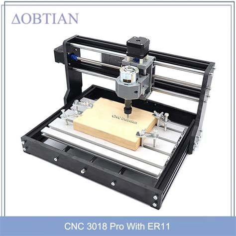 CNC 3018 Pro Laser Engraver Wood Router GRBL ER11 DIY Mini Engraving