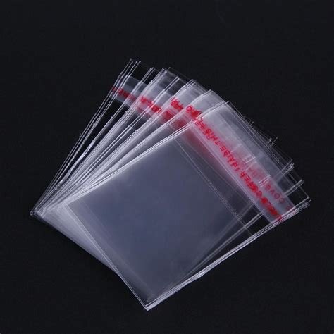 Transparent Opp Bag Packing Plastic Bags With Self Adhesive Seal