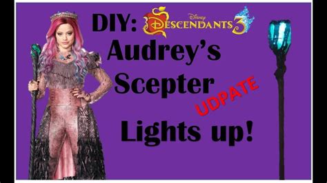 Diy Audrey Scepter Maleficent Staff Updated Version It Lights Up Artofit