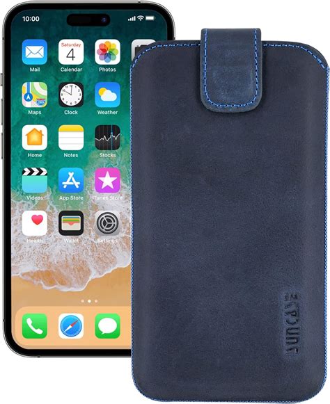 Suncase Etui Tasche Kompatibel Mit Iphone Pro Max H Lle Mit