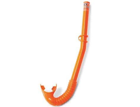 Трубка для плавания 55922-оранж Intex HI-FLOW SNORKEL 55922, цена 220 ...