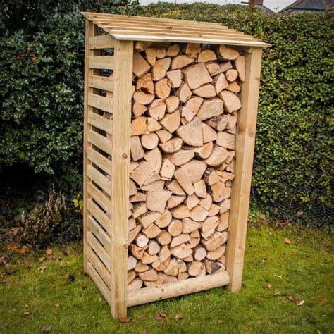 Wooden Log Stores Log Storage From Titan Pro