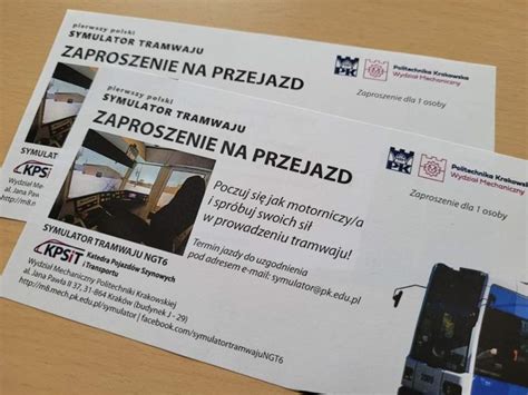 Symulator Tramwaju NGT6 UMAWIANIE JAZD Katedra Pojazdów Szynowych i