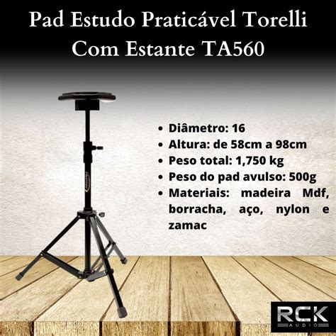 Pad Estudo Pratic Vel Torelli Estante Ta