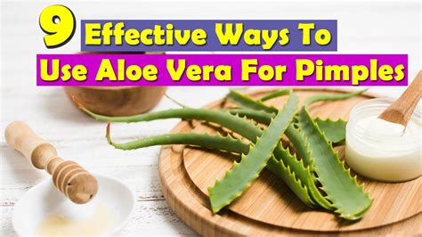 Aloe Vera For Acne 9 Effective Ways To Use Aloe Vera For Pimples