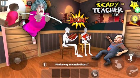 Scary Teacher 3D New Level Miss T Funny Moments Nick Tani