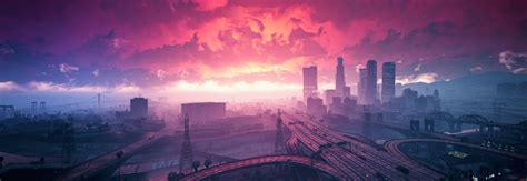 Los Santos Wallpapers Top Free Los Santos Backgrounds Wallpaperaccess