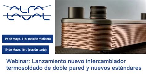 Webinars de Climatización y Refrigeración de Alfa Laval el martes 12 y