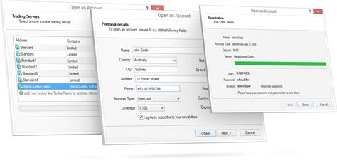 Open A Demo Account In The Metatrader 4 Trading Platform Forex Trading