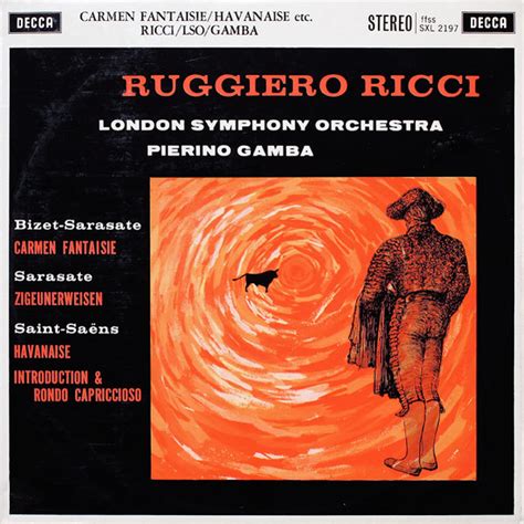 Ruggiero Ricci London Symphony Orchestra Bizet Saint Saens