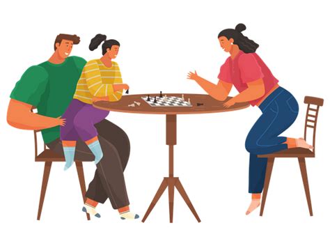 Best Mother And Daughter Playing Jenga At Home Illustration Download In