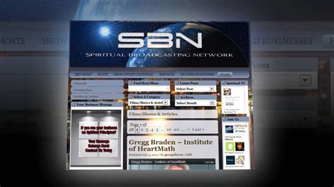 Sbn Website Home Page Introduction Youtube