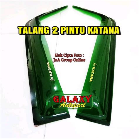 Jual Talang Air 2 Pintu KATANA Green Di Lapak GALAXY OTOMOTIVE