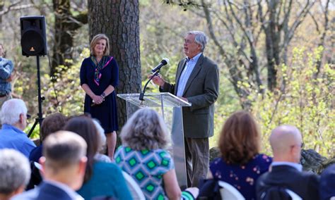 New Sculpture Unveiled During Celebration Of Life Winthrop