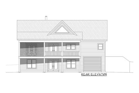 Southern Ranch Plan With Walk Out Basement 68694vr Architectural