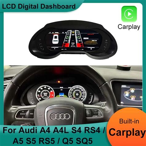 Car LCD Digital Dashboard Panel Instrument Cluster Cock Speedometer For