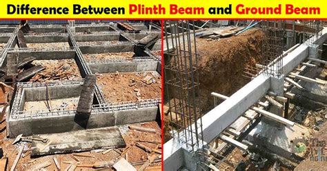 Difference Between Ground Beam And Plinth Beam