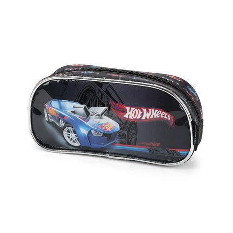 Suprema Acessórios Estojo Hot Wheels Preto